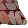 16"x16" Mireille Pavesi Modern Blues Square Throw Pillow Pink - Deny Designs: Geometric Design, Indoor Polyester Fill, Machine Washable - 3 of 4