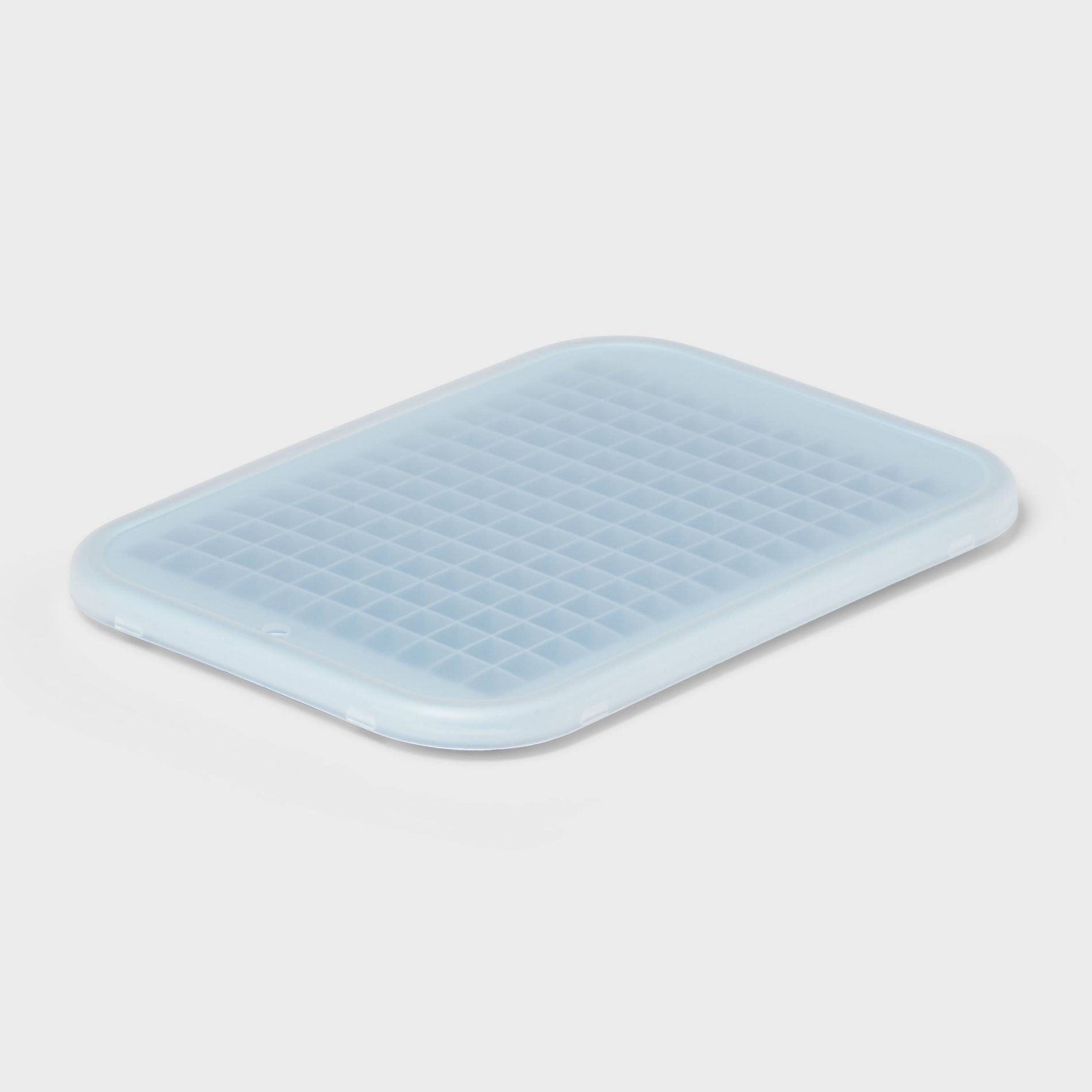 Silicone Crushed Ice Tray with Lid Blue - Room Essentials™