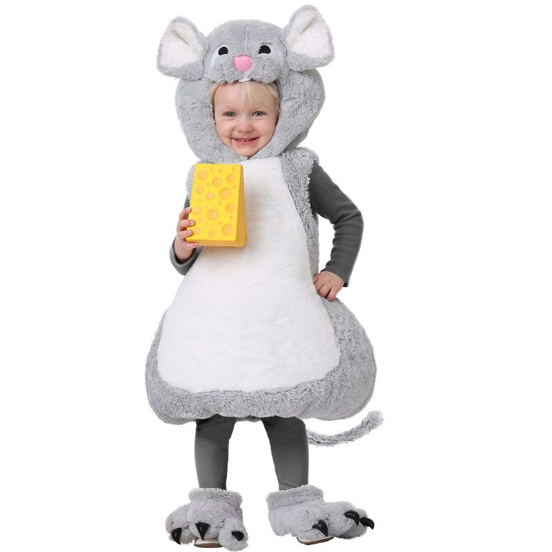 HalloweenCostumes.com Mouse Bubble Costume for Toddlers, 3 of 4