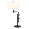 Hampton & Thyme Height-Adjustable Table Lamp with Fabric Shade - 4 of 4