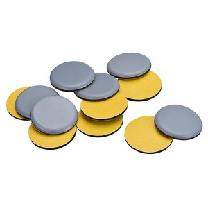 Unique Bargains Self-Adhesive Round Floor Protectors Appliance Furniture Slider - 1 of 4