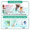 Ohuhu 9"x12" Double Sided Marker Pad Bleedproof, 90LB/150GSM Smooth Drawing Paper, 60 Sheets/120 Pages, Glue-Bound Sketch Pad for Alcohol Markers - 2 of 4