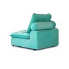 Cloud Modular Sectional Sofa,Maimi Sofa,Luxury Velvet Couch Sofas for Living Room,74inch Corner Seater - 4 of 4