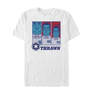 Men's Star Wars Grand Admiral Thrawn Panel T-Shirt - 1 of 4