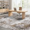 Modern Abstract Area Rug – Soft, Non-Slip, Washable Carpet for Living Room, Bedroom, Dining Room - 3 of 4
