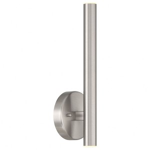 Access Lighting Pipeline 2 - Light Sconce in  Brushed Steel - 1 of 2