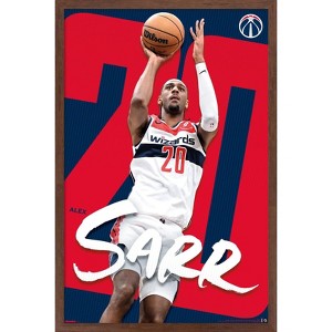 Trends International NBA Washington Wizards - Alexandre Sarr 25 Framed Wall Poster Prints - 1 of 4