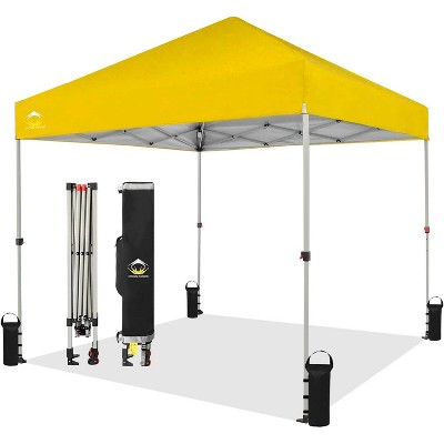 8x8 Recreational Centerlok Canopy - Sto 'N Go, Silver Coated, 150D - RS64F