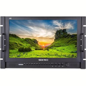 SEETEC P173-9HSD-RM 17.3" 7RU Rack Mount Broadcast LCD Director Monitor with 3G-SDI HDMI YPbPr Input and Output Full HD 1920¡Á1080 - 1 of 1