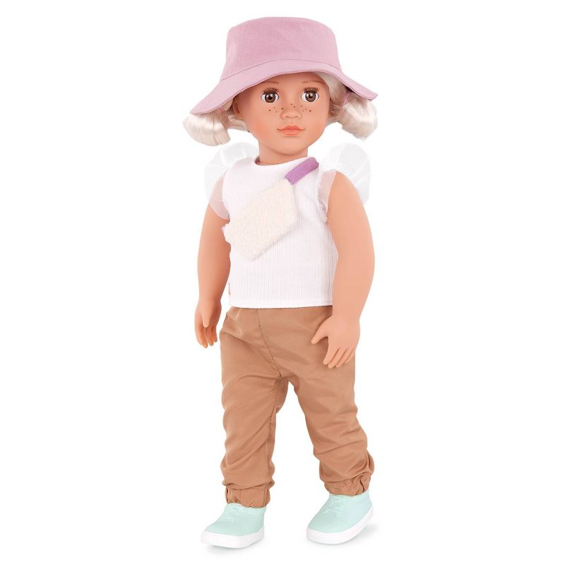Our Generation Ready to Roam Bucket Hat &#38; Crossbody Bag Outfit for 18&#39;&#39; Dolls, 4 of 6