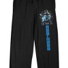 Mortal Kombat Klassic Sub-Zero Men's Black Sleep Pants - image 2 of 3