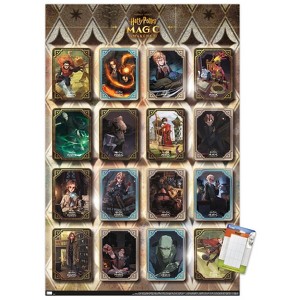 Trends International Harry Potter: Magic Awakened - Grid Unframed Wall Poster Prints - 1 of 4