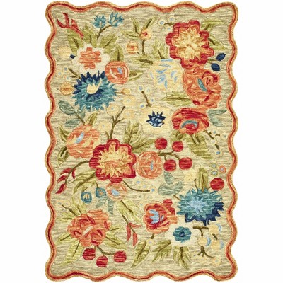 Hauteloom Braith Wool Living Room, Bedroom Area Rug - Bohemian, Transitional