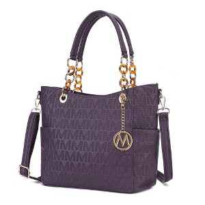 MKF Collection Rylee Vegan Leather Women’s Handbag Tote Bag by Mia K - 1 of 4