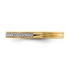 Black Bow Jewelry 2.25mm 14k Yellow Gold 1/10 Ctw Diamond Stackable Band - 3 of 4