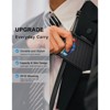 Wallet for Men, Minimalist Slim Mens Wallet with Money Clip, RFID Blocking Smart Pop Up Card Wallet with ID Window - 2 of 4