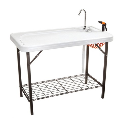 Seek Outdoor Portable Folding Deluxe Fish And Game Cleaning Table