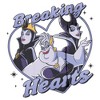 Juniors Womens Disney Villains Valentine's Day Breaking Hearts T-Shirt - image 2 of 4