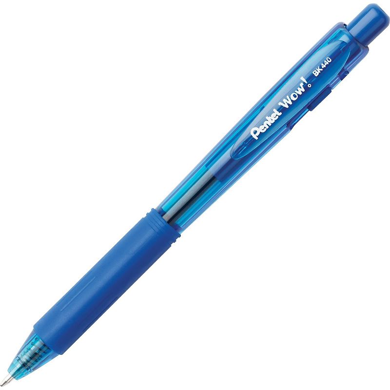 Pentel WOW Retractable Ballpoint Pens Medium Point Assorted 8/Pack 756266, 3 of 9
