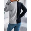 Halloween Women's Star Pattern Crew Neck Drop Shoulder Casual Sweater Pullover Knitwear - 3 of 4