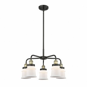 Canton - 5 Light Stem Hung Chandelier In Industrial Style-14.5 Inches Tall and 23.25 Inches Wide - 1 of 1