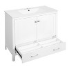 CAVINAS Bathroom Vanity with Single Combination Under Counter Sink and Soft Closure,Bathroom Storage Cabinet with 2 Doors and a Drawer - 4 of 4