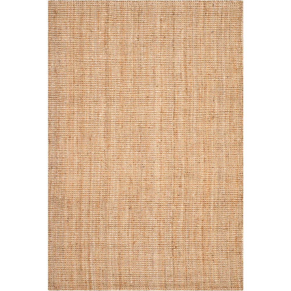 6'x9' Maricela Solid Woven Rug Natural - Safavieh