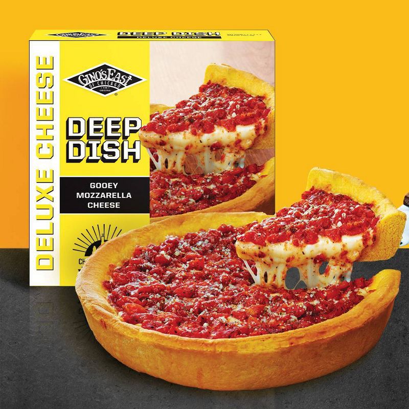 Gino's East Deep Dish Cheese Frozen Pizza - 32oz, 4 of 6