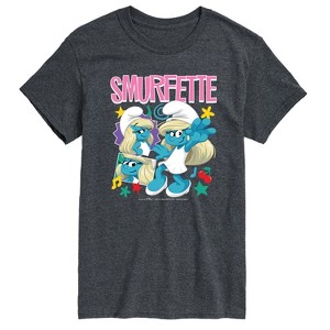 Men's - Smurfs - Smurfette Short Sleeve Graphic T-Shirt - 1 of 4