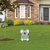 Big Dot of Happiness Koala Cutie - Outdoor Lawn Sign - Bear Birthday Party and Baby Shower Yard Sign - 1 Piece - 3 of 4