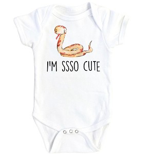 Snake Cute - Baby Boy Girl Clothes Infant Onesie® Funny Cute Newborn GS1 - 1 of 1