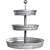 The Lakeside Collection Galvanized Metal Serving Collection - 4 of 4
