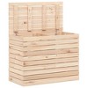 vidaXL Laundry Basket 34.8 in.x17.3 in.x26 in. Solid Wood Pine - 4 of 4