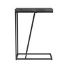 10" Rustic Accent Table with Metal Legs ¨C Ideal for Living Room or Entryway - 4 of 4