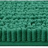 Home Mart Goods Green Soft Cozy Plush Chenille Toilet Seat Cover - 21"x18" - 3 of 3