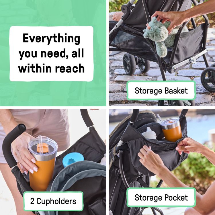 Ingenuity 3D Mini Convenience Stroller, 5 of 9