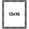 PosterPalooza | Shadow Box 1.75" Deep Brown Picture Frame - UV Acrylic, Foam Board Backing, Hanging Hardware - 2 of 4