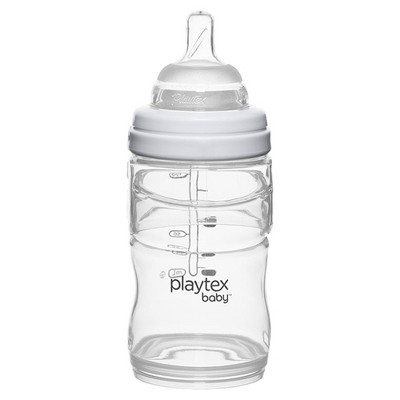 Playtex Baby Nurser With Drop-Ins Liners 4oz 3pk Baby Bottle, Clear