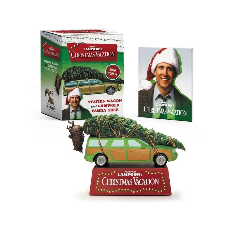 National Lampoon's Christmas Vacation: Station Wagon and Griswold Family Tree - (Rp Minis) by  Running Press (Paperback), 1 of 2