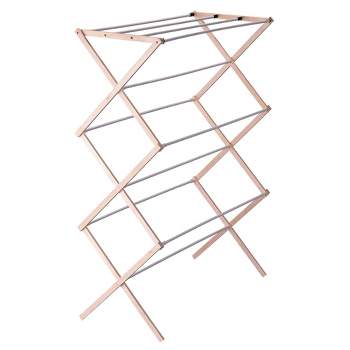Mainstays Space-Saving 2-Tier Tripod Hanging Clothes Drying Rack, Steel 