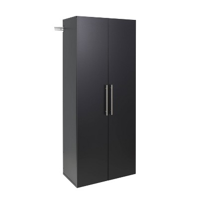 Hangups Shoe Storage Cabinet Black - Prepac