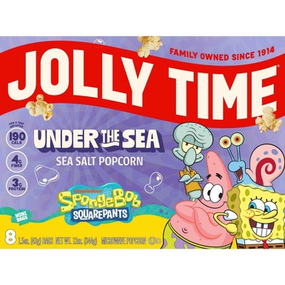 Jolly Time Squidward's Under the Sea Sea Salt Minis Popcorn - 12oz/8ct