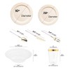 Smarty Had A Party Ivory Vintage Plastic Tableware Set - 60 Sets - 2 of 4
