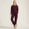Lands' End Women's Serious Sweats Relaxed Long Sleeve Crew Neck Sweatshirt - 4 of 4
