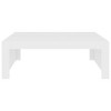 vidaXL Coffee Table White Engineered wood 39.4 x 39.4 in Modern - 4 of 4