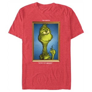 Men's Dr. Seuss Framed Grinch Painting T-Shirt - 1 of 4