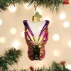 Old World Christmas 3.0 Inch Bright Butterfly Ornament Caterpillar Cocoon Tree Ornaments - 3 of 3