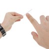 Unique Bargains Glass Multifunctional Nail File Manicure Tool with Leather Pouch 1 Set - 3 of 4