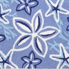 Jellybean Blue Starfish & Coral Doormat – 20"x30" Coastal Accent Mat for Indoor/Outdoor Use, Beach-Inspired & Washable - 2 of 3
