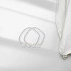 Unique Bargains Magnetic Buckle Medium Faux Pearl Curtain Strap Polyester Rare Earth Magnet 2 Pcs - 2 of 4